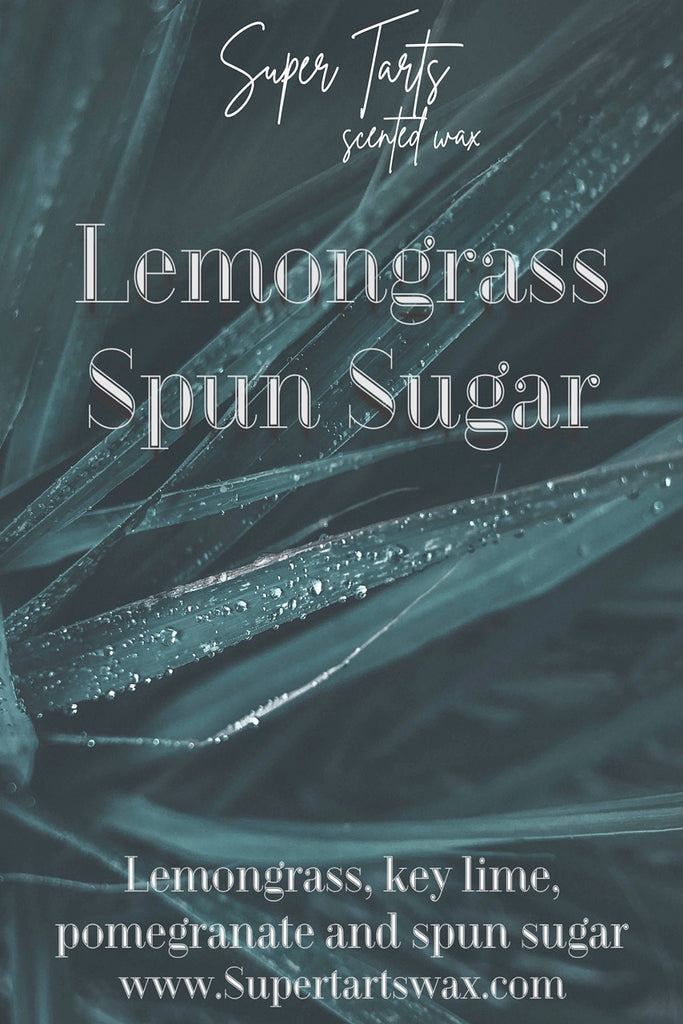 Lemongrass Spun Sugar