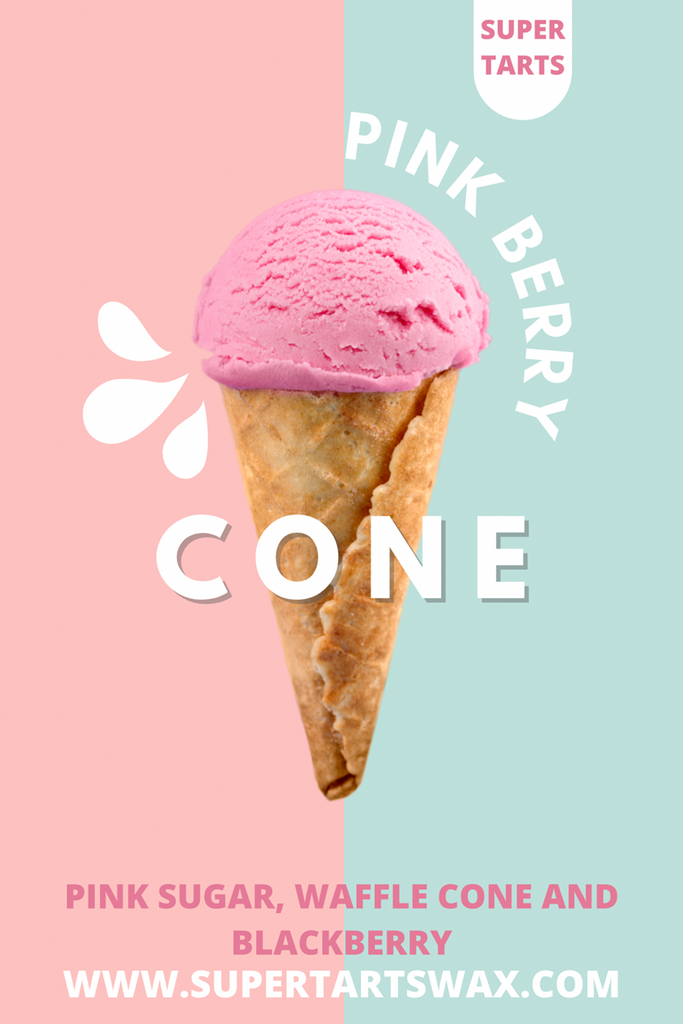 Pink Berry Cone