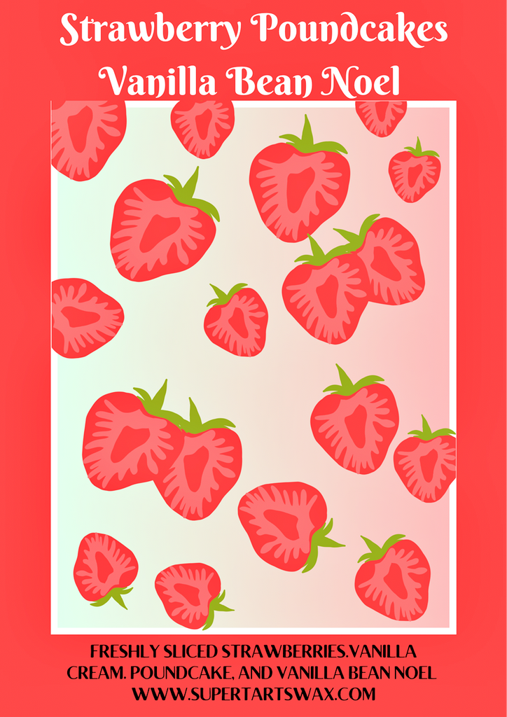 Strawberry Poundcake Vanilla Bean Noel