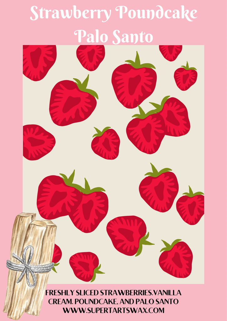 Strawberry Poundcake Palo Santo