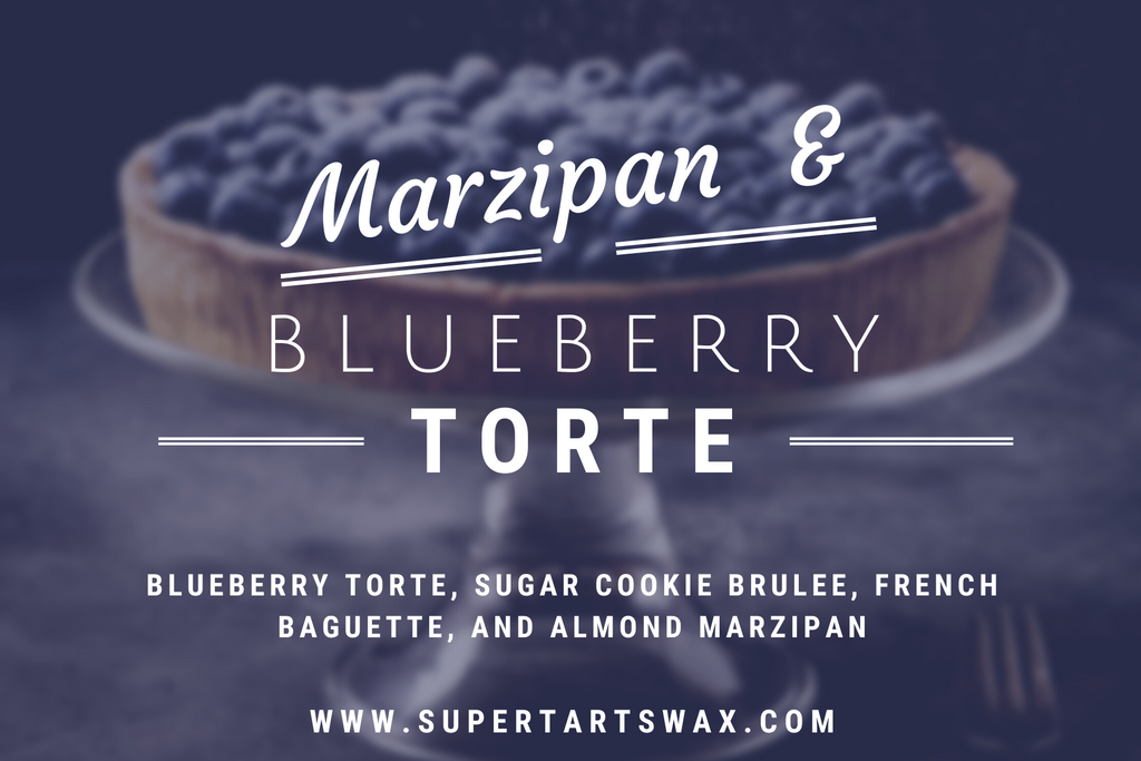 Marzipan & Blueberry Torte