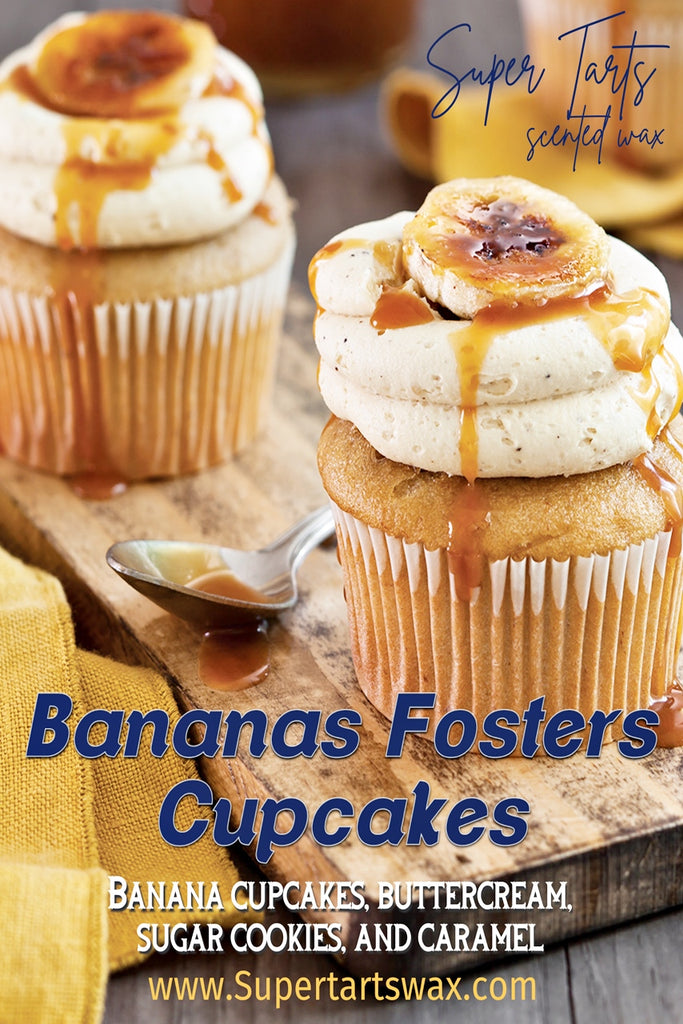 Bananas Foster Cupcakes